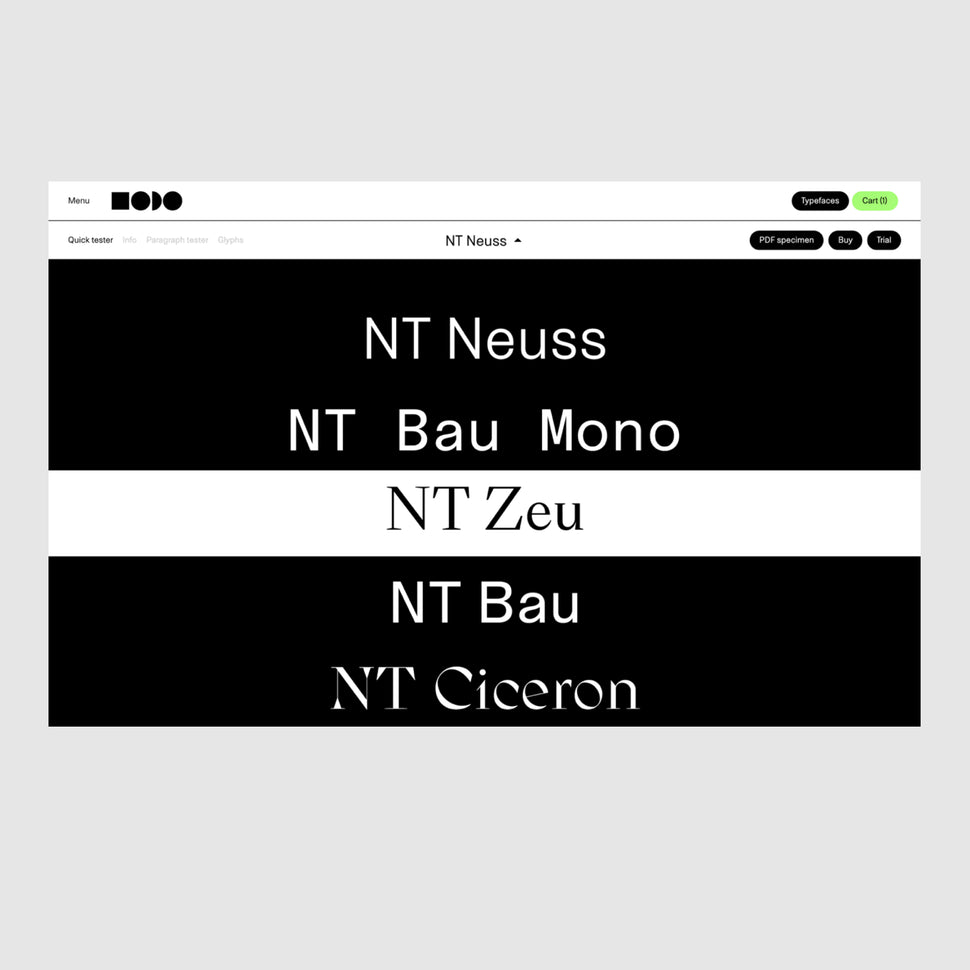 Nodo Type Foundry